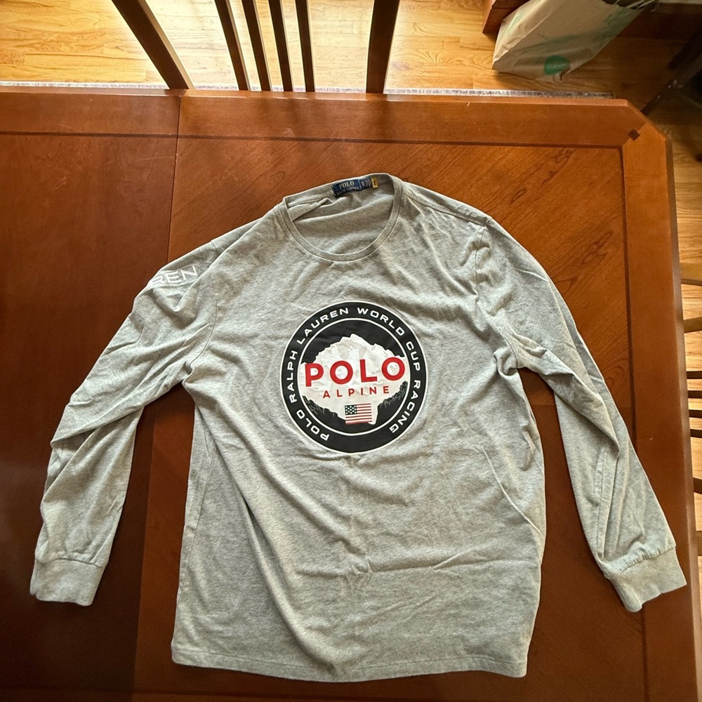 Polo Ralph Lauren Gray Long Sleeve Shirt